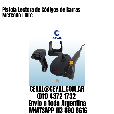 Pistola Lectora de Códigos de Barras Mercado Libre