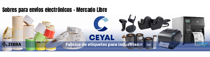 Sobres para envíos electrónicos - Mercado Libre