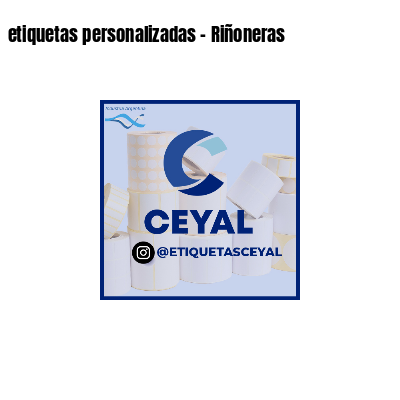 etiquetas personalizadas - Riñoneras