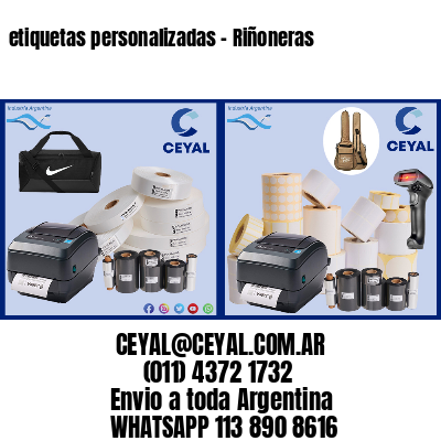 etiquetas personalizadas – Riñoneras