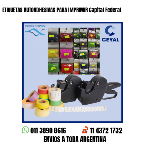 ETIQUETAS AUTOADHESIVAS PARA IMPRIMIR Capital Federal
