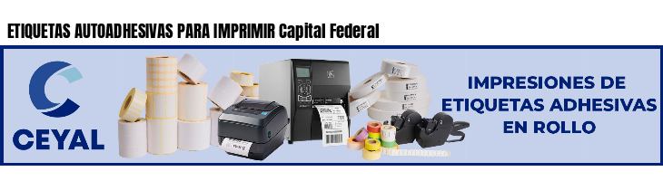 ETIQUETAS AUTOADHESIVAS PARA IMPRIMIR Capital Federal 