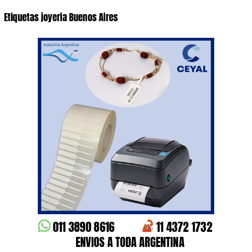 Etiquetas joyeria Buenos Aires