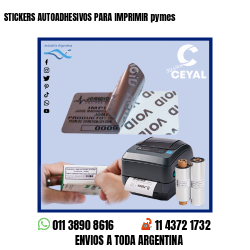 STICKERS AUTOADHESIVOS PARA IMPRIMIR pymes