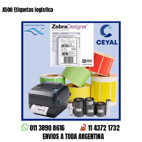X500 Etiquetas logistica