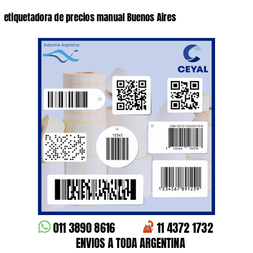 etiquetadora de precios manual Buenos Aires