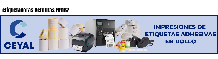 etiquetadoras verduras RED67