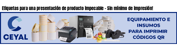 Etiquetas para una presentación de producto impecable - Sin mínimo de impresión!