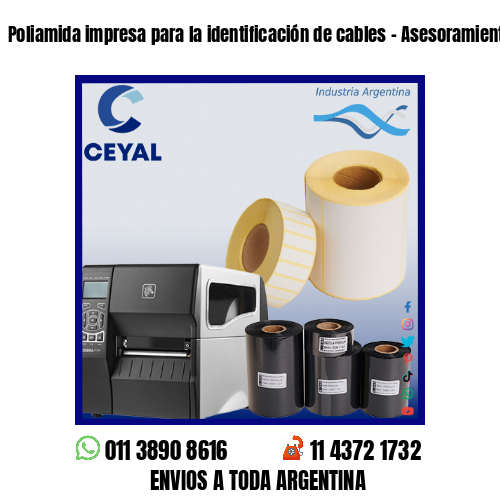 Poliamida impresa para la identificación de cables – Asesoramiento ONLINE