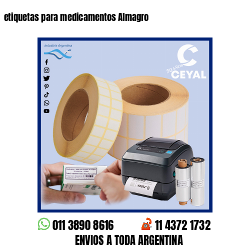 etiquetas para medicamentos Almagro