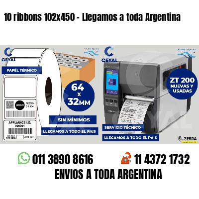 10 ribbons 102x450 - Llegamos a toda Argentina
