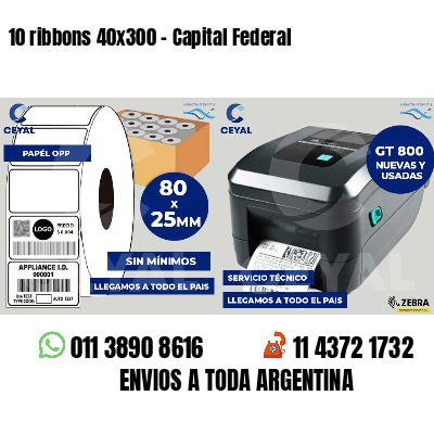 10 ribbons 40x300 - Capital Federal