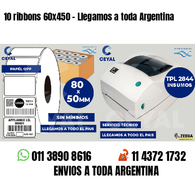 10 ribbons 60x450 - Llegamos a toda Argentina