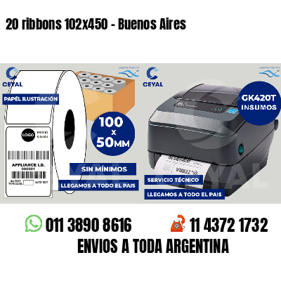 20 ribbons 102x450 - Buenos Aires