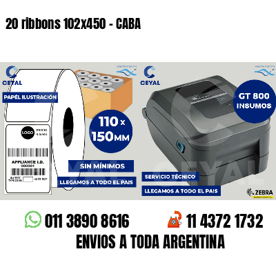 20 ribbons 102x450 - CABA
