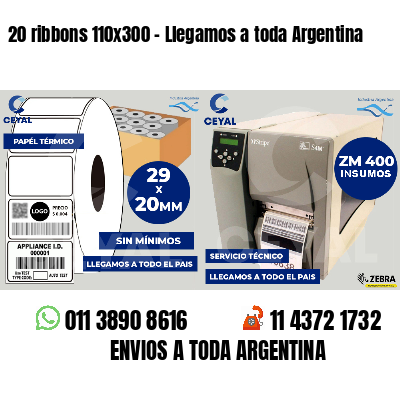 20 ribbons 110x300 - Llegamos a toda Argentina