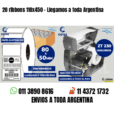 20 ribbons 110x450 - Llegamos a toda Argentina