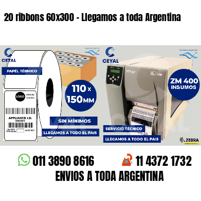 20 ribbons 60x300 - Llegamos a toda Argentina