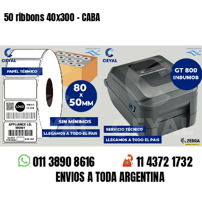 50 ribbons 40x300 - CABA