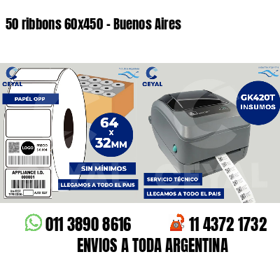 50 ribbons 60x450 - Buenos Aires