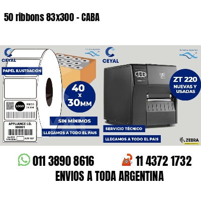 50 ribbons 83x300 - CABA