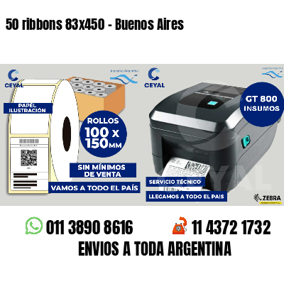 50 ribbons 83x450 - Buenos Aires
