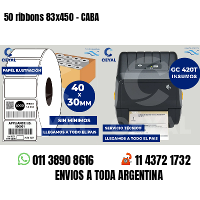 50 ribbons 83x450 - CABA