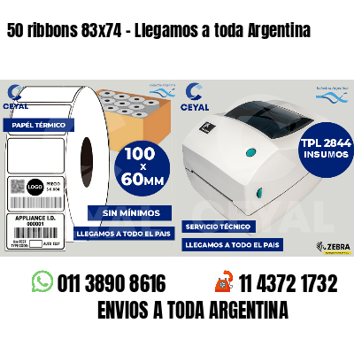 50 ribbons 83x74 - Llegamos a toda Argentina