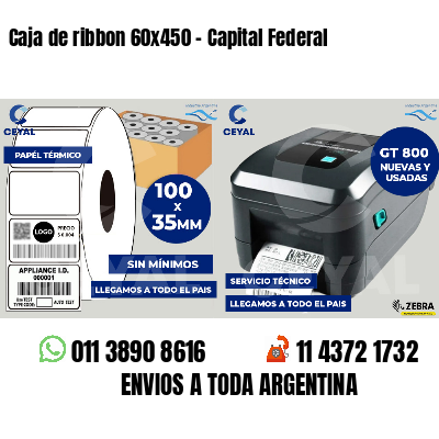 Caja de ribbon 60x450 - Capital Federal