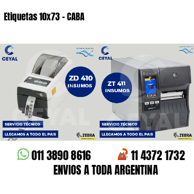 Etiquetas 10x73 - CABA