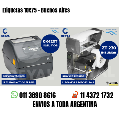 Etiquetas 10x75 - Buenos Aires