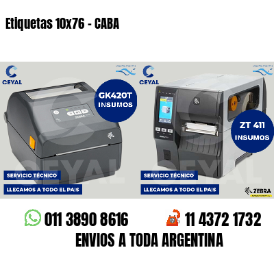 Etiquetas 10x76 - CABA