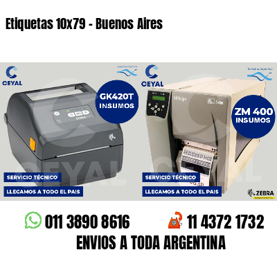 Etiquetas 10x79 - Buenos Aires