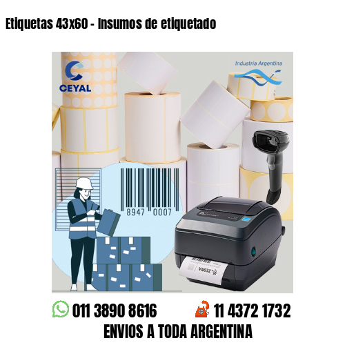 Etiquetas 43×60 – Insumos de etiquetado