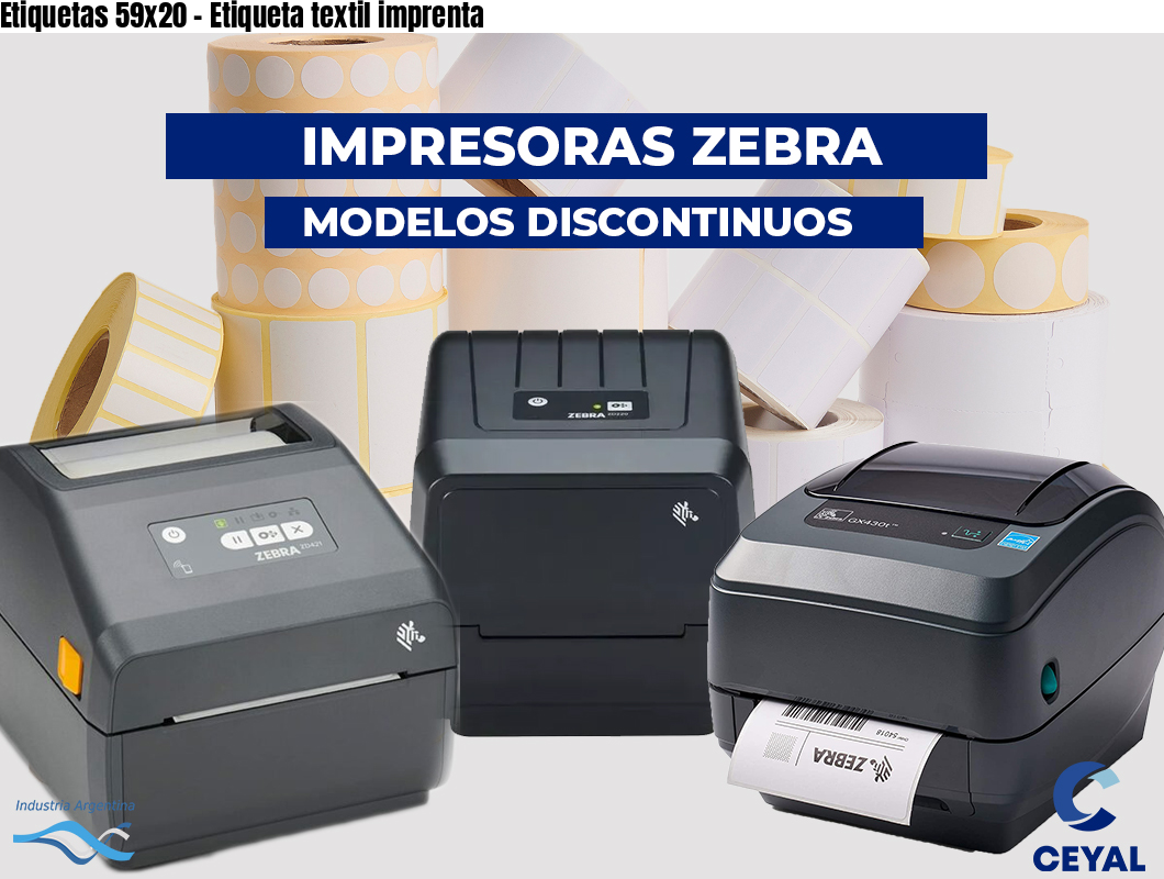 Etiquetas 59x20 - Etiqueta textil imprenta