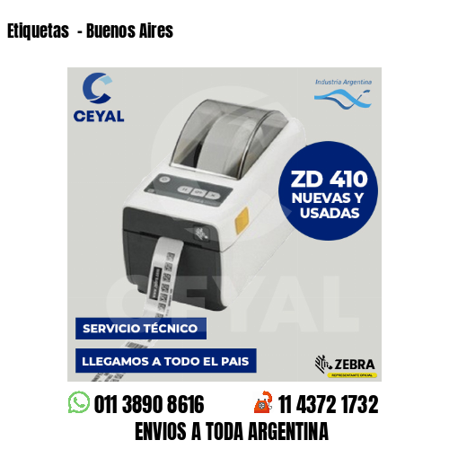 Etiquetas  – Buenos Aires