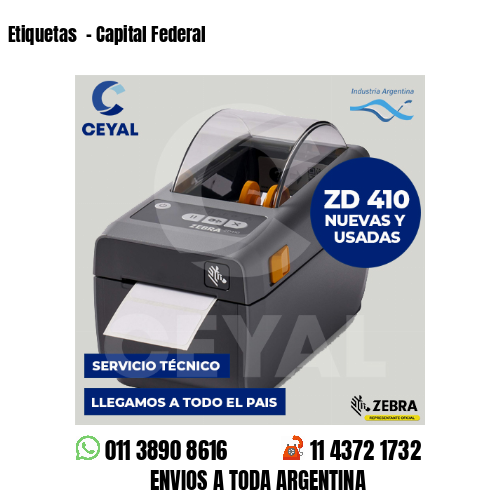 Etiquetas  – Capital Federal