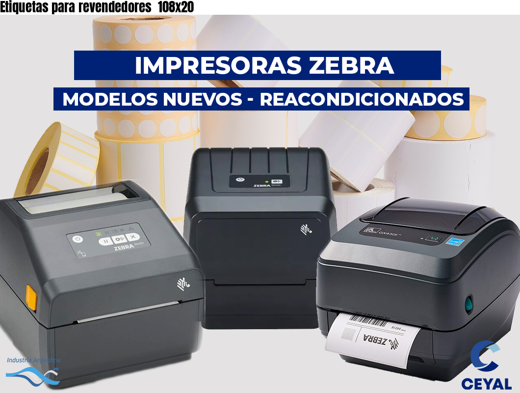 Etiquetas para revendedores  108×20