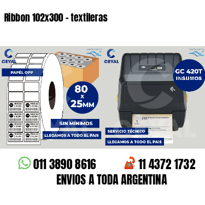 Ribbon 102x300 - textileras