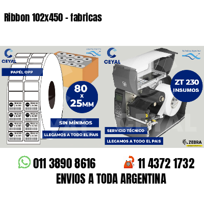 Ribbon 102x450 - fabricas