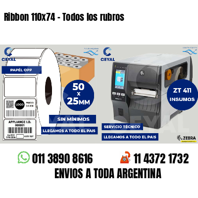 Ribbon 110x74 - Todos los rubros