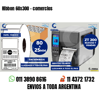 Ribbon 60x300 - comercios