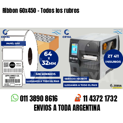 Ribbon 60x450 - Todos los rubros