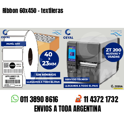 Ribbon 60x450 - textileras