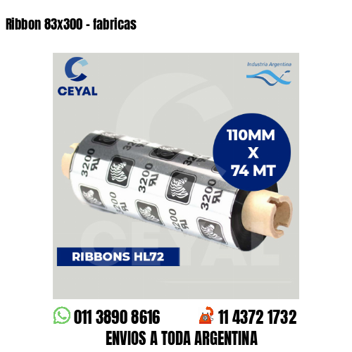 Ribbon 83×300 – fabricas