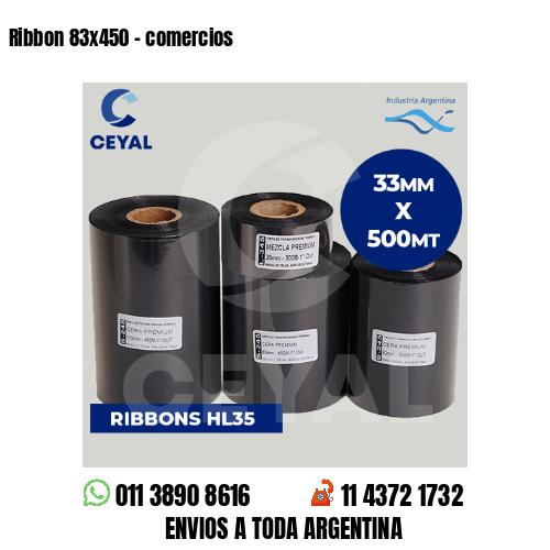 Ribbon 83x450 - comercios