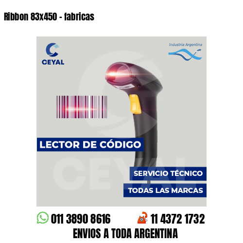 Ribbon 83x450 - fabricas