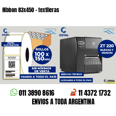Ribbon 83x450 - textileras
