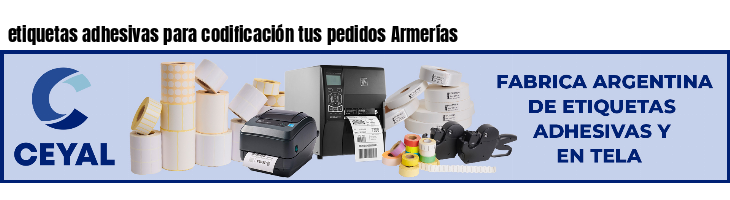 etiquetas adhesivas para codificación tus pedidos Armerías
