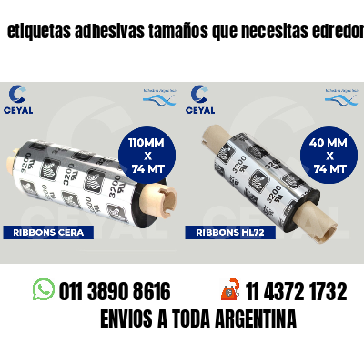 etiquetas adhesivas tamaños que necesitas edredones